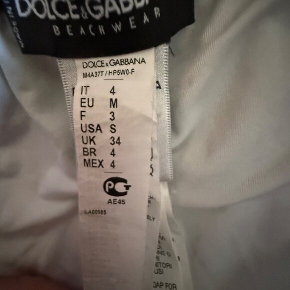 Dolce & Gabbana Floral Print Mid-Length Men’s Swim Shorts US Size S - Picture 14 of 16